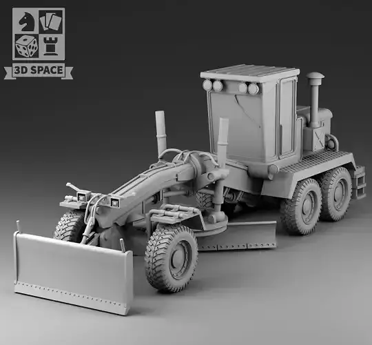 grader 3D print model