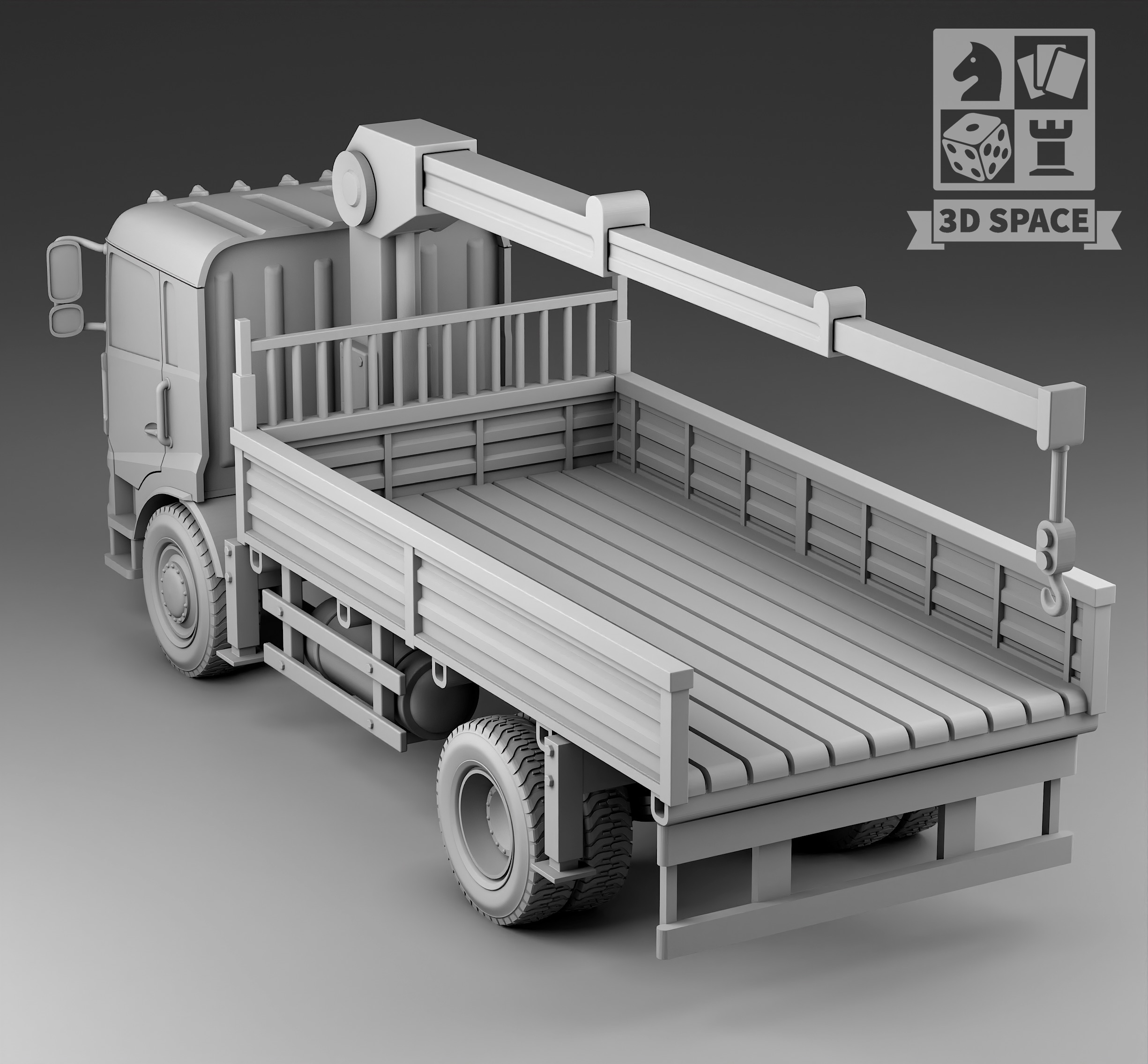 car loader 3D print model_1