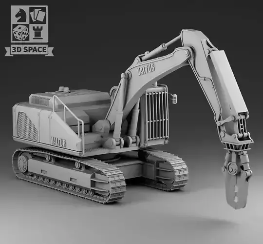 building disassembly machine 3D print model