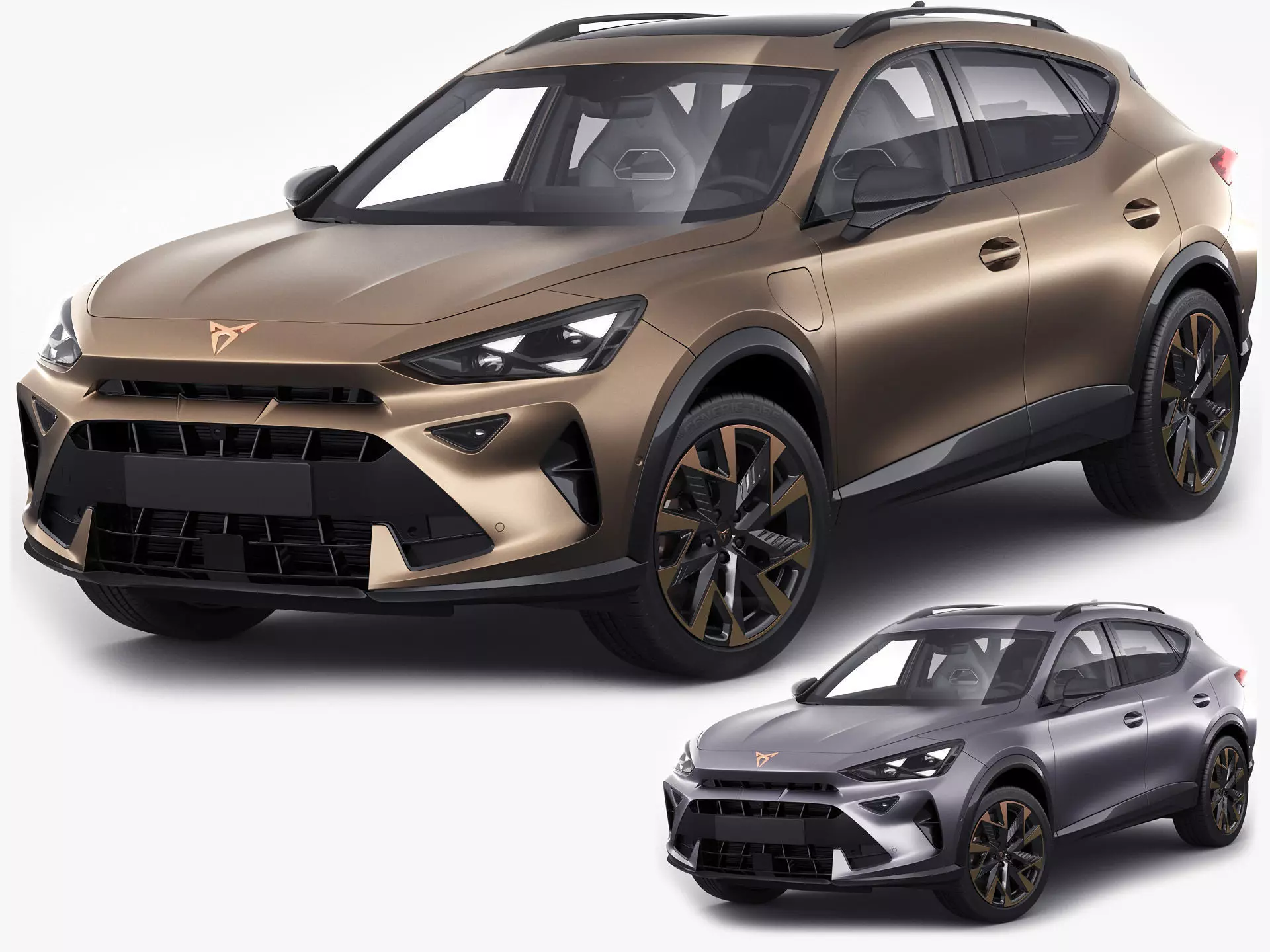 Cupra Formentor 2025 eHybrid and VZ 3D model