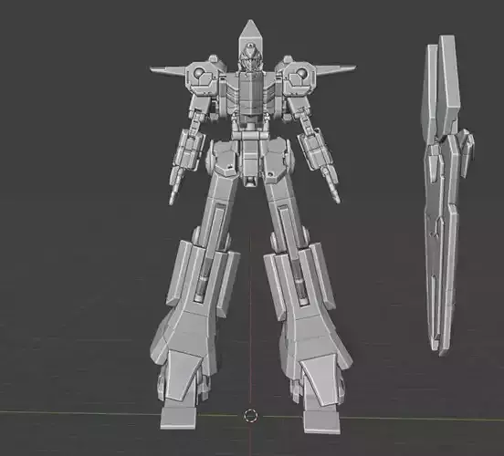 gundam 3D model