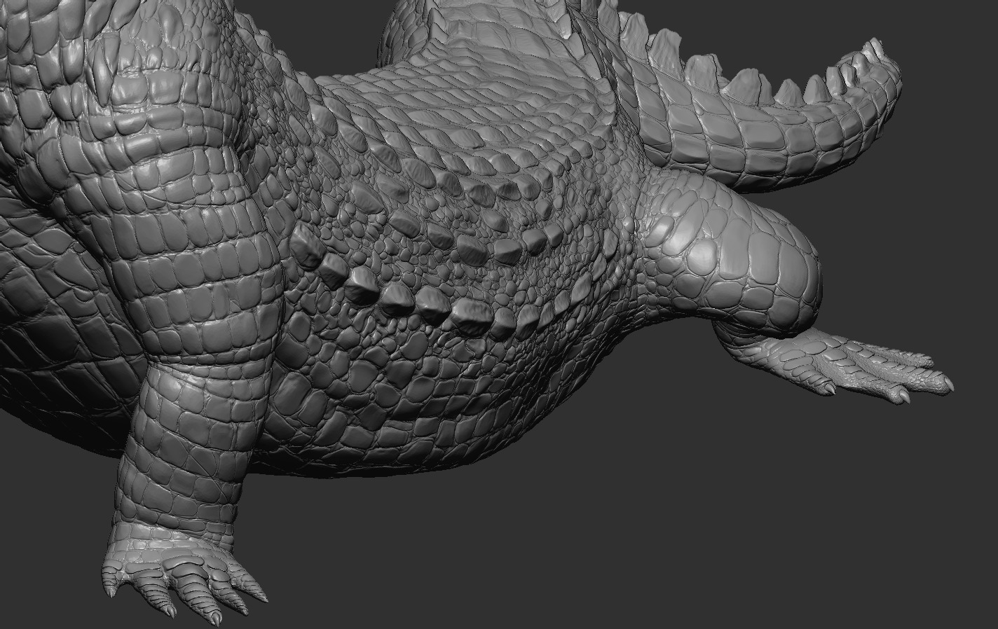 Crocodile 3D print model_18