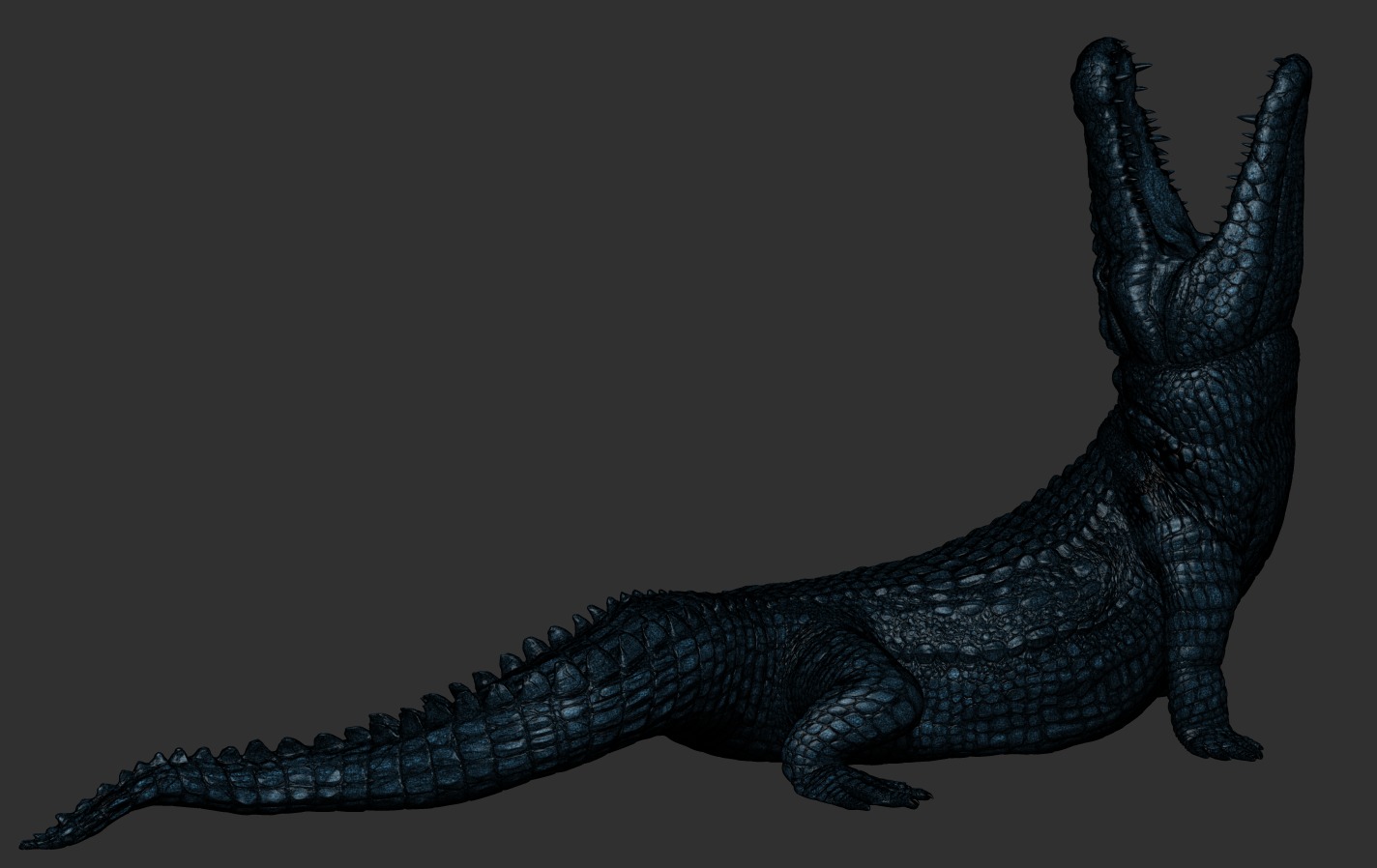 Crocodile 3D print model_20