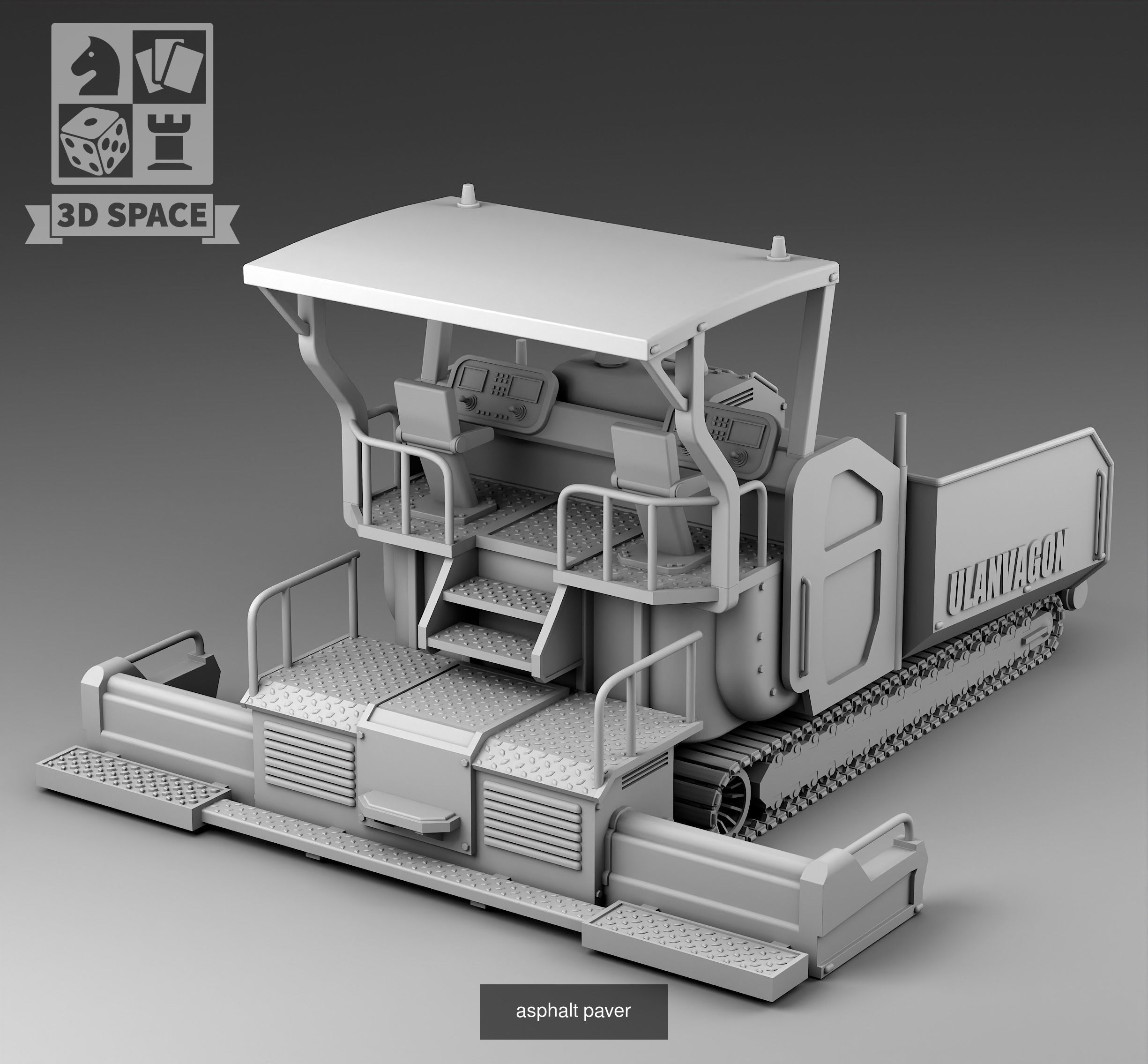Construction equipment 3D Model Collection_16