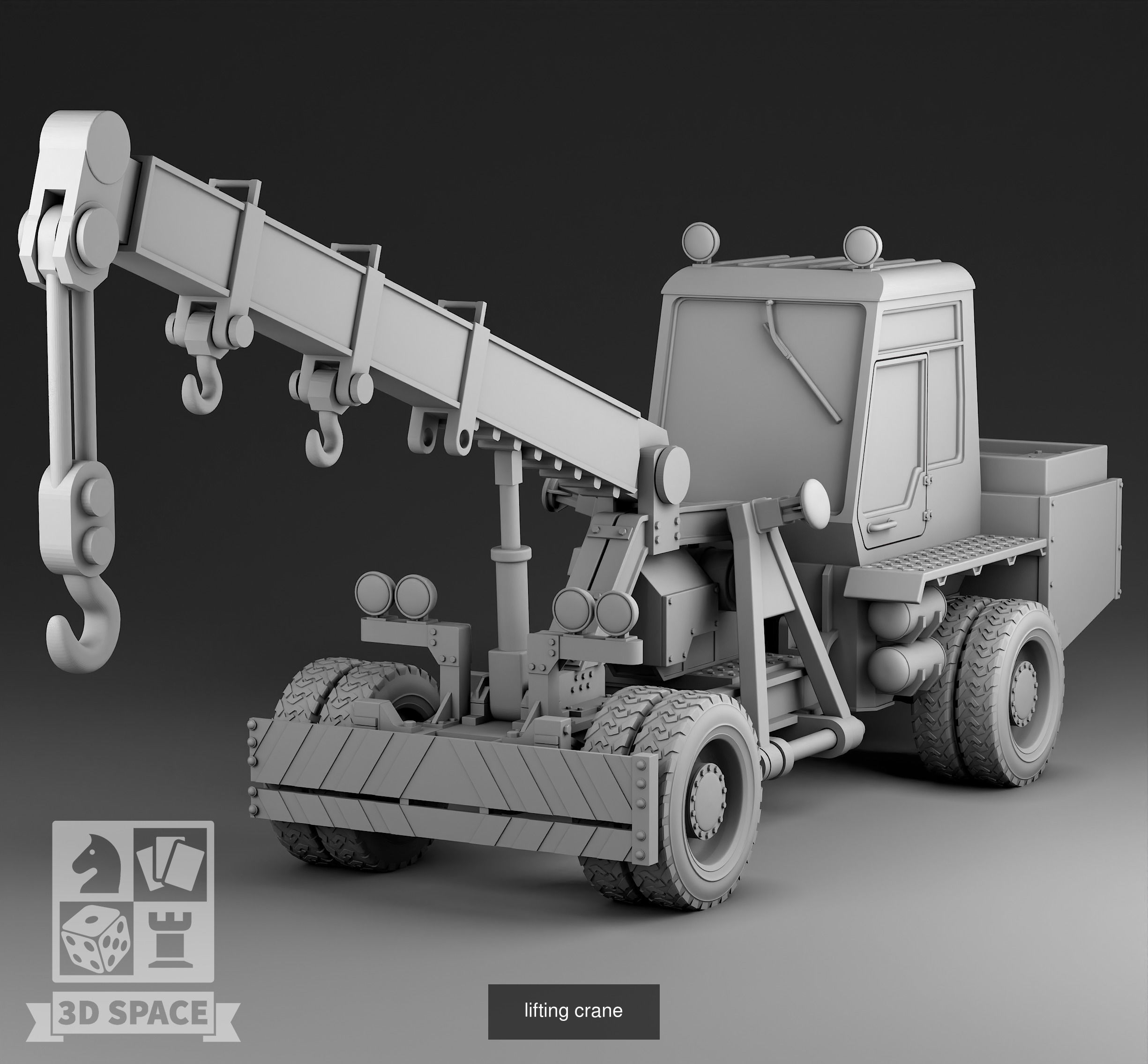 Construction equipment 3D Model Collection_5