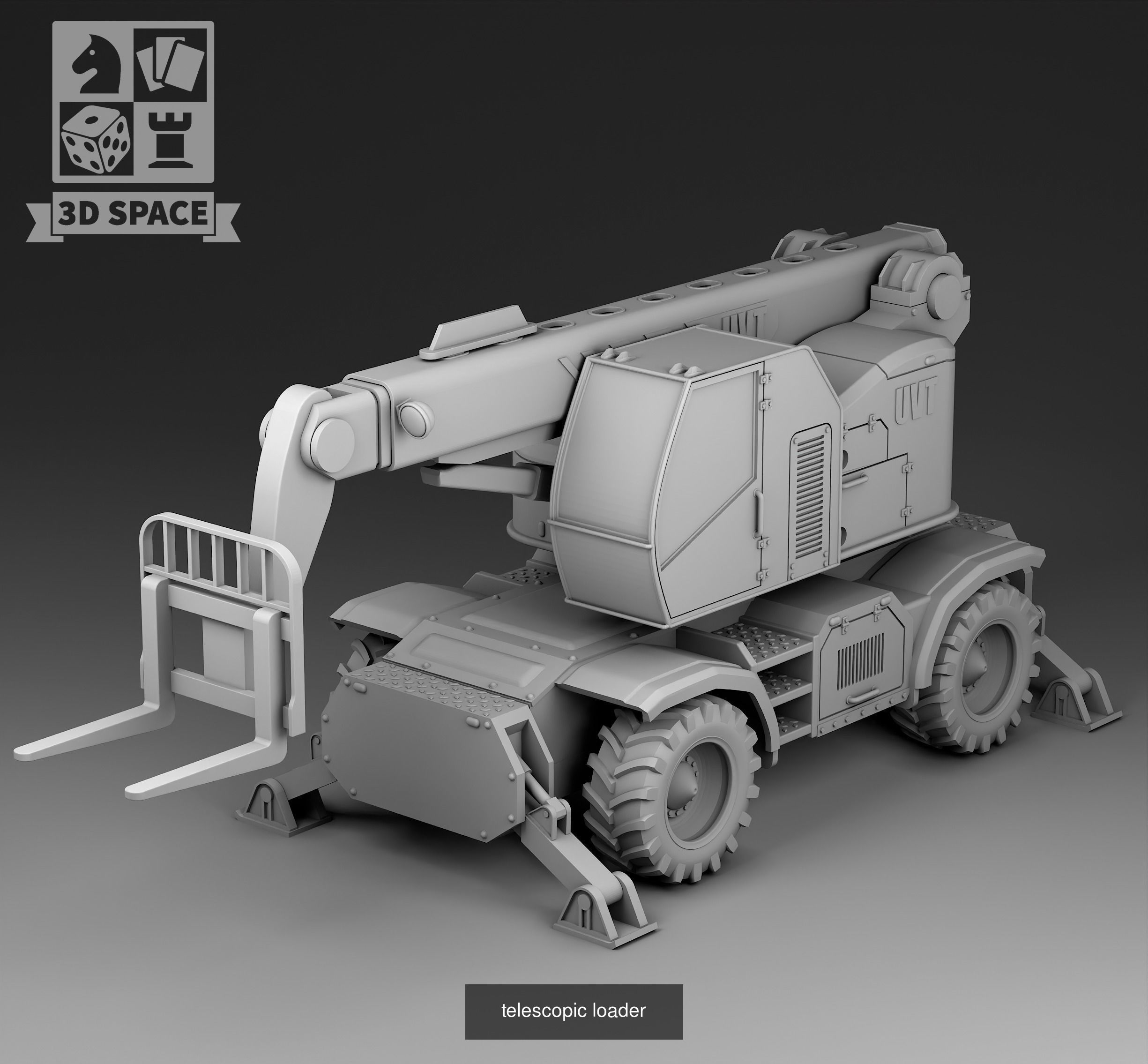Construction equipment 3D Model Collection_3