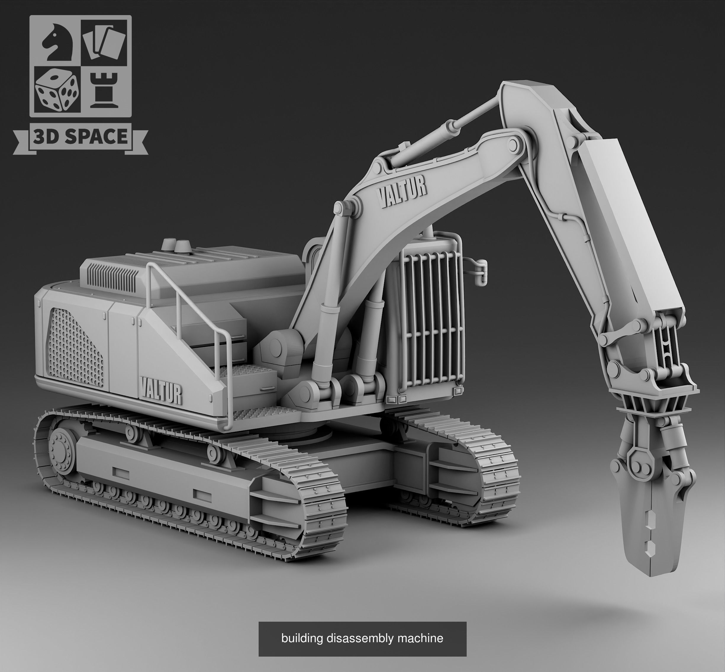 Construction equipment 3D Model Collection_14