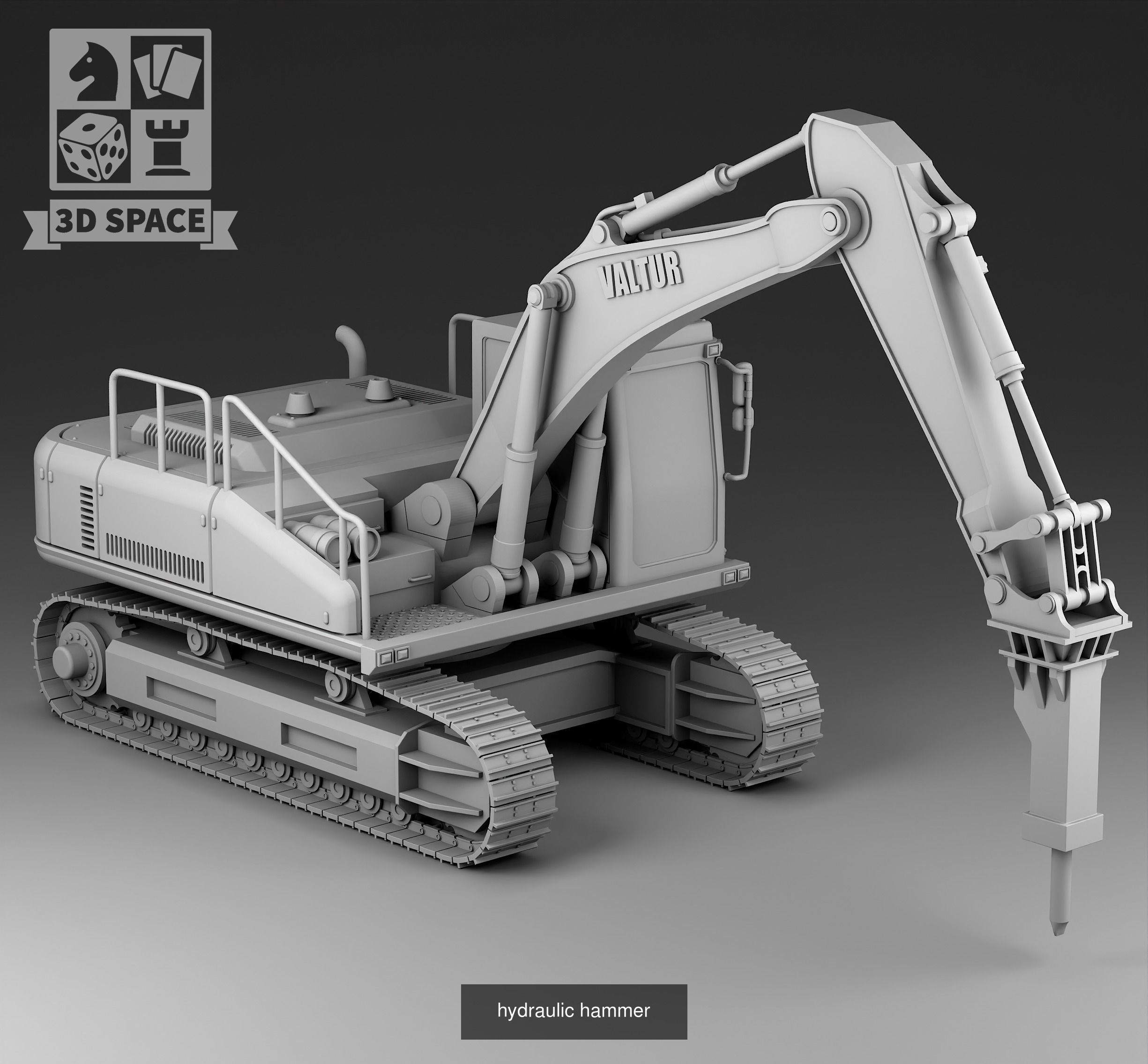 Construction equipment 3D Model Collection_6