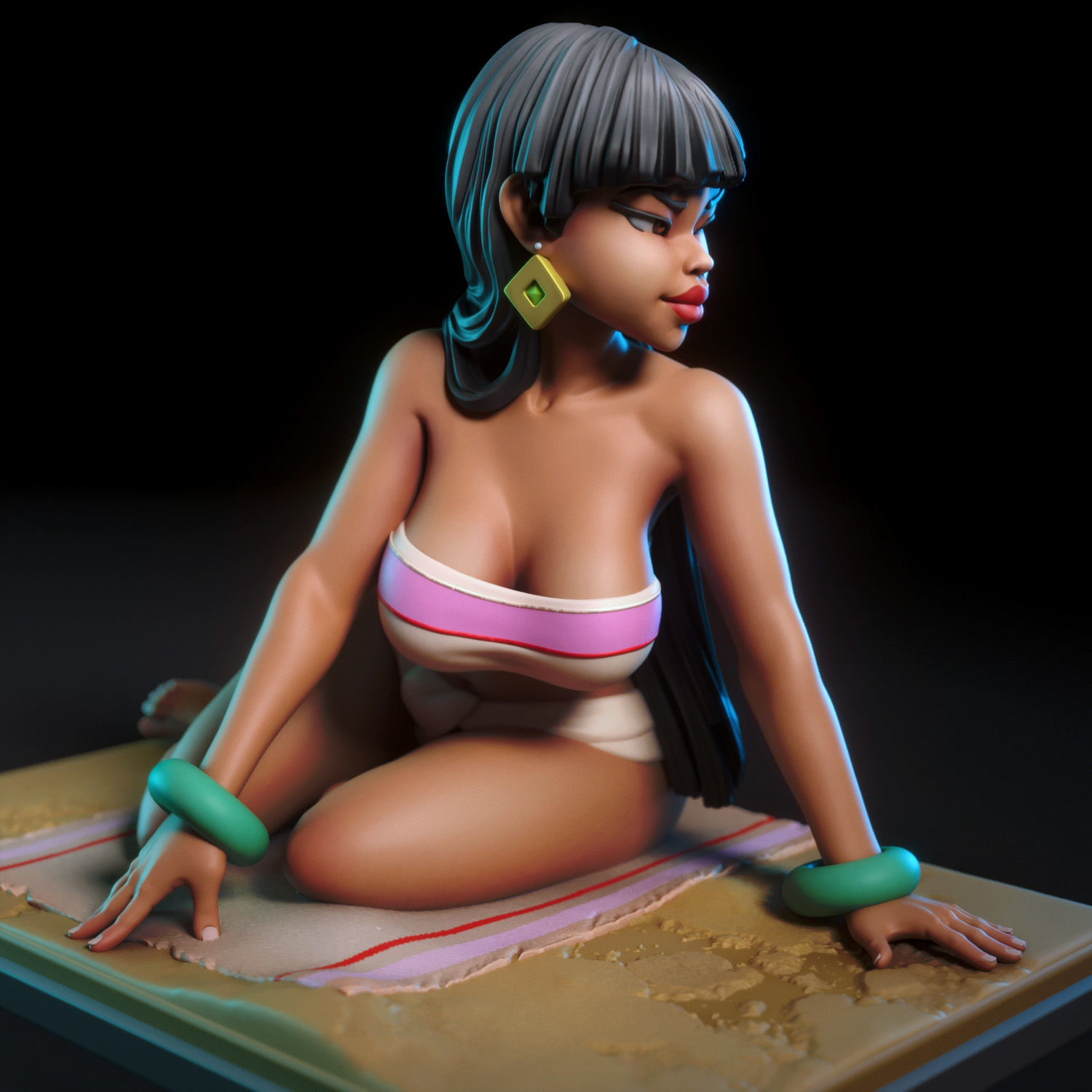 Chel from The Road to El Dorado 3D print model_2