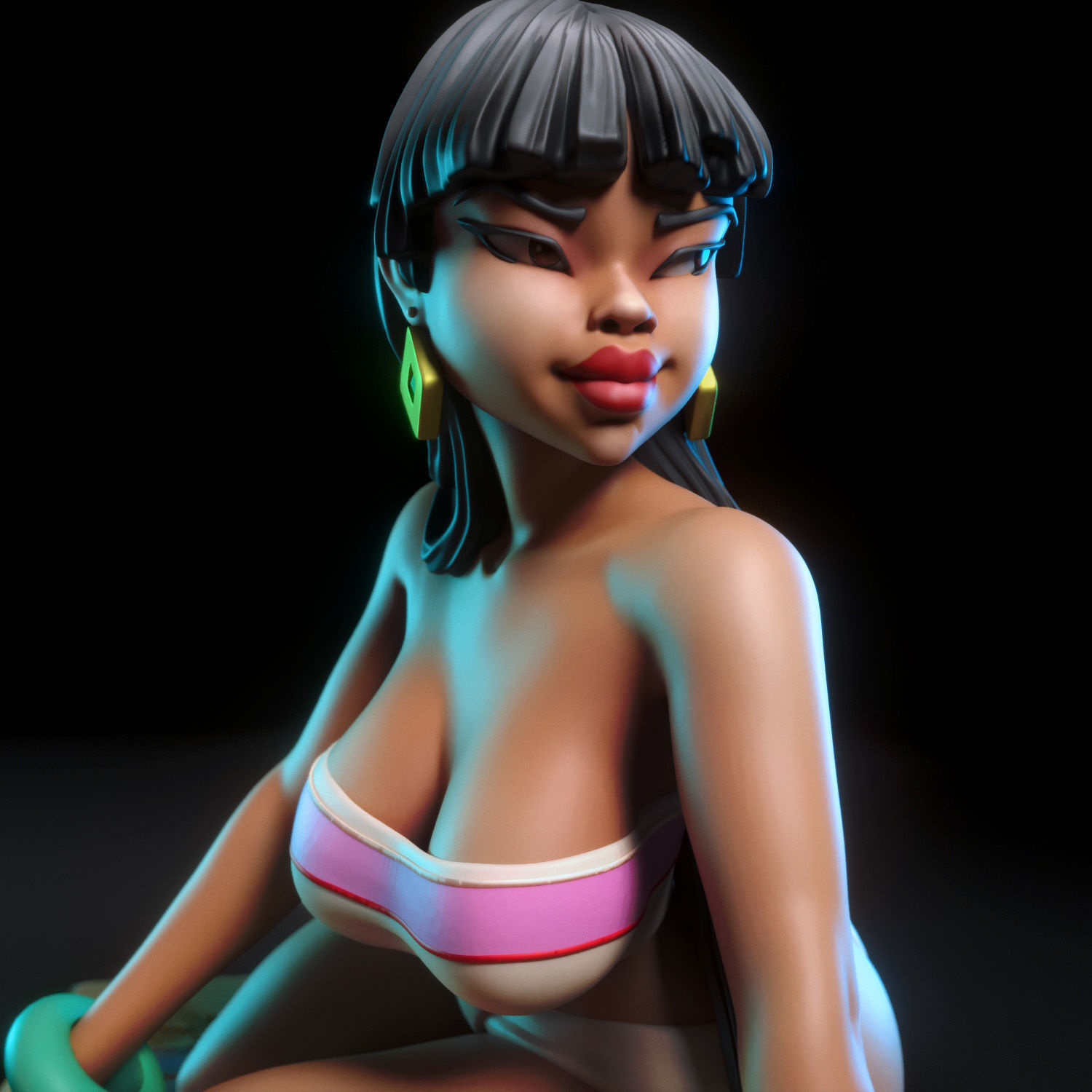 Chel from The Road to El Dorado 3D print model_5