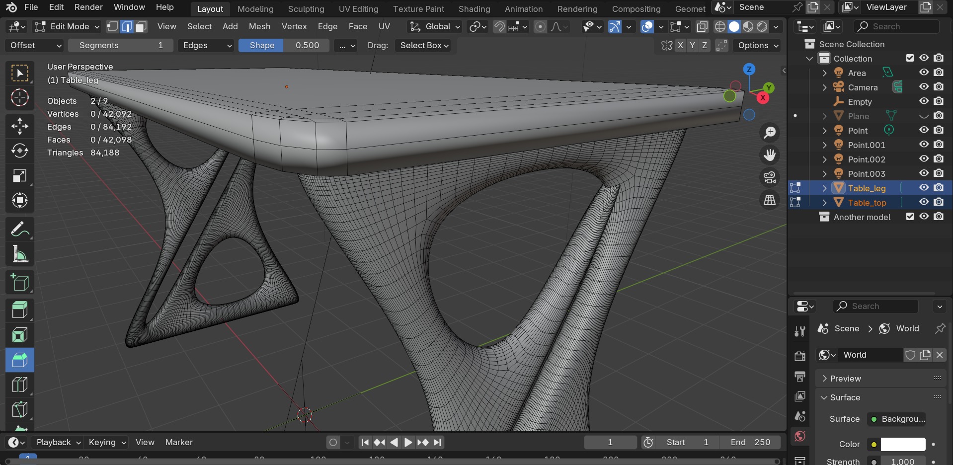 Insight Multi Tasking Table - 3D Model 3D model_4