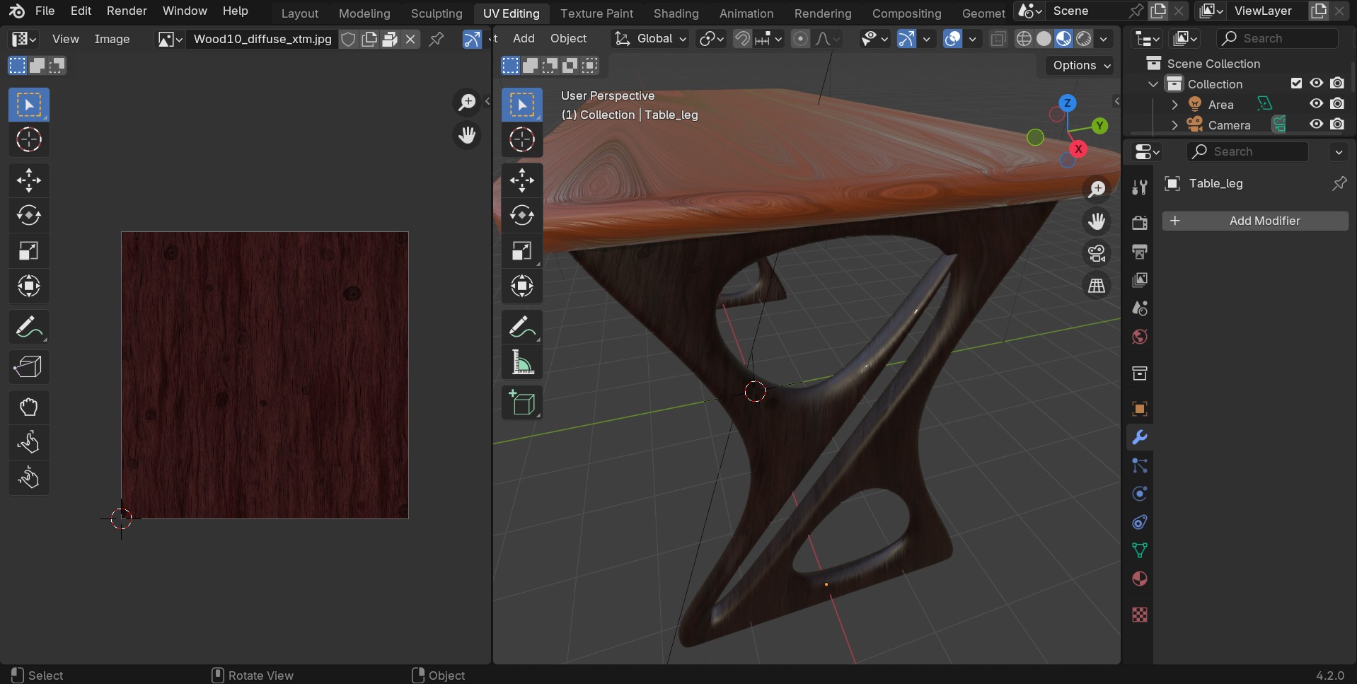 Insight Multi Tasking Table - 3D Model 3D model_5