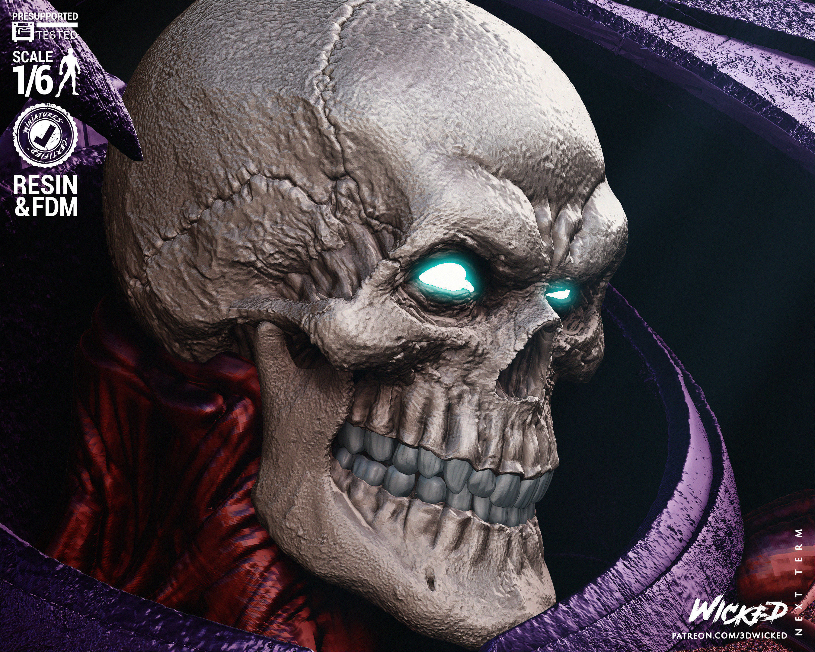 Wicked Marvel Onslaught Sculpture 3D print model_21