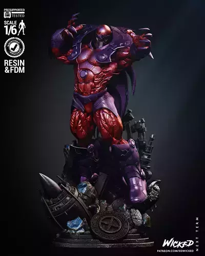Wicked Marvel Onslaught Sculpture 3D print model