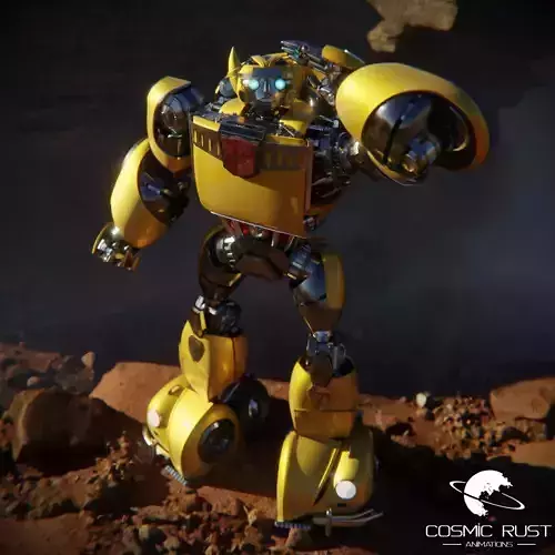 Bumblebee - transformers VW beetle 3D model
