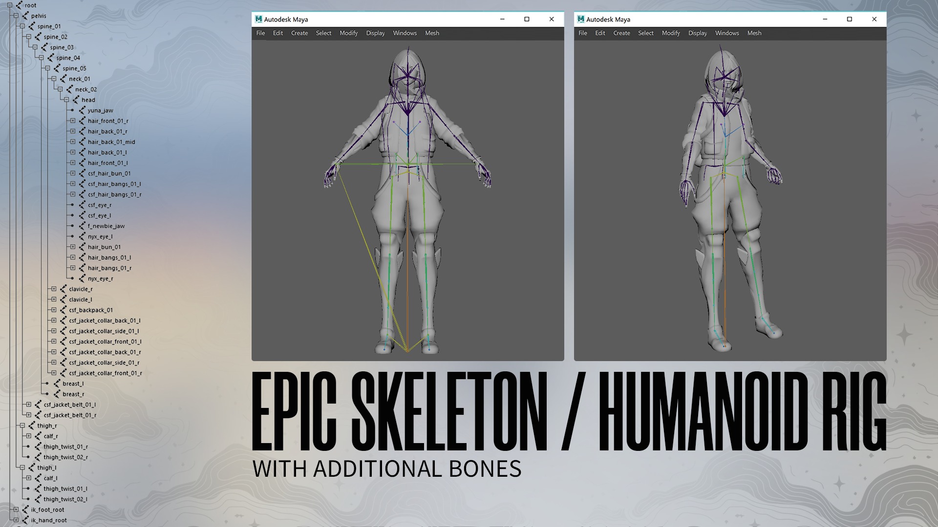 Cyberpunk Street Fighter - Game Ready Low-poly 3D model_14