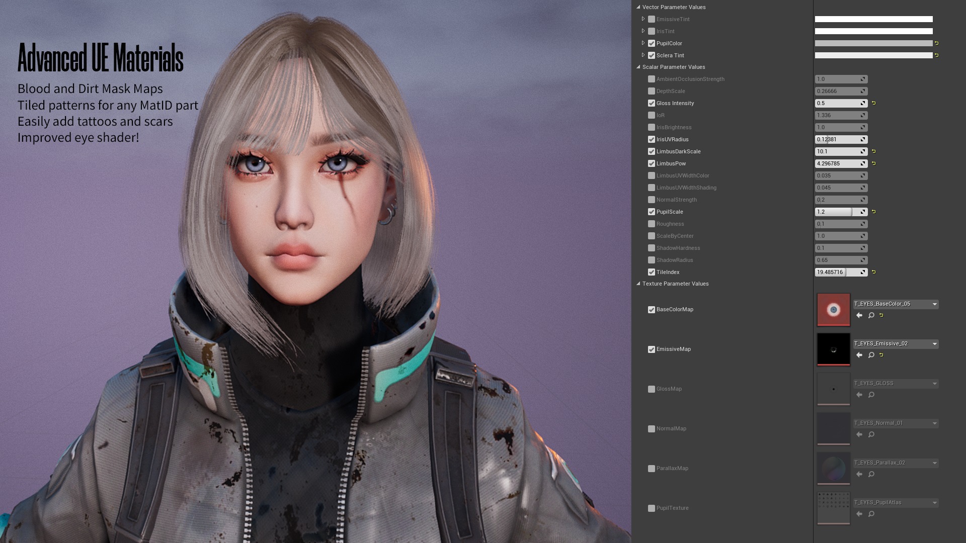 Cyberpunk Street Fighter - Game Ready Low-poly 3D model_20