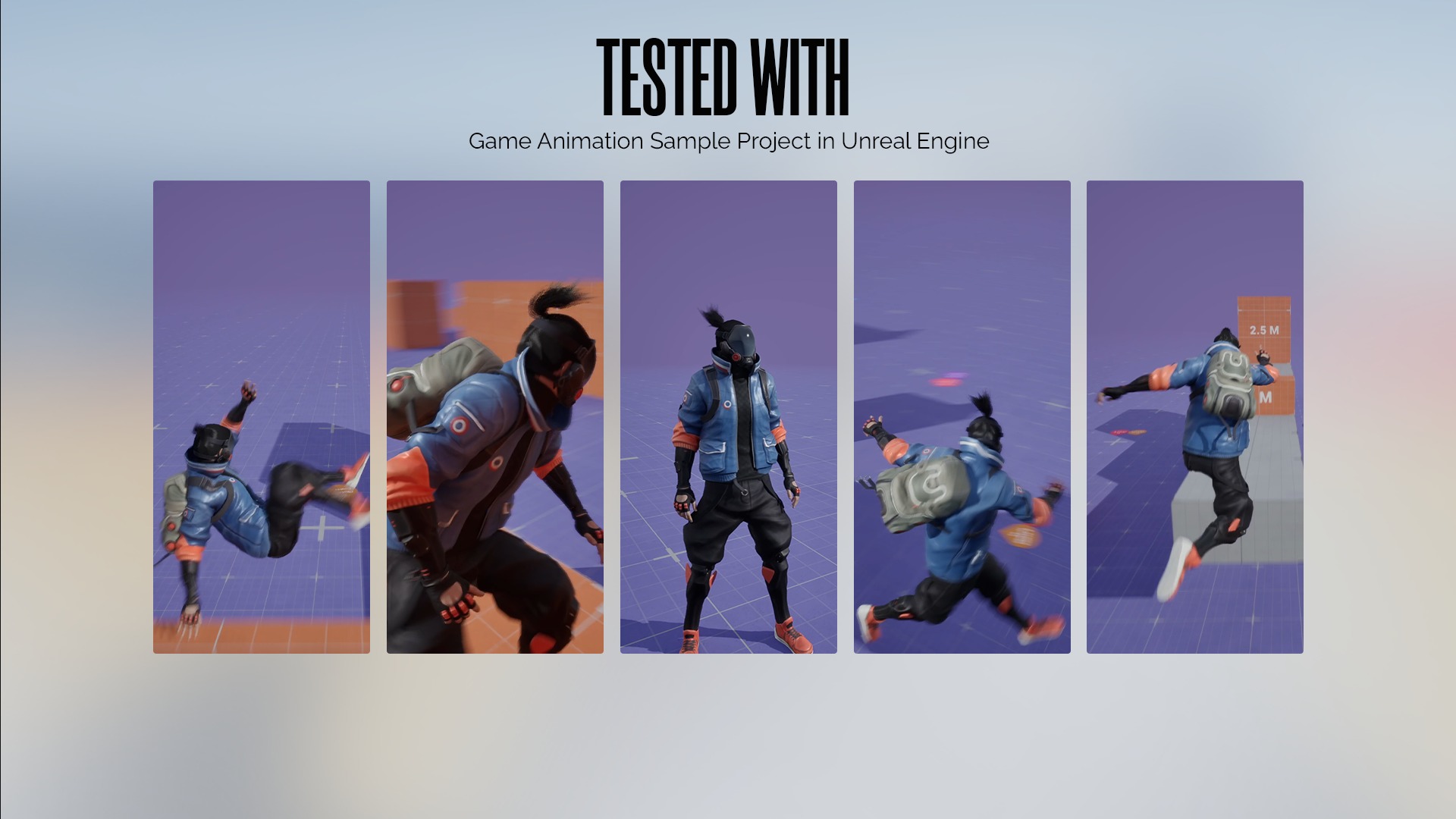 Cyberpunk Street Fighter - Game Ready Low-poly 3D model_17