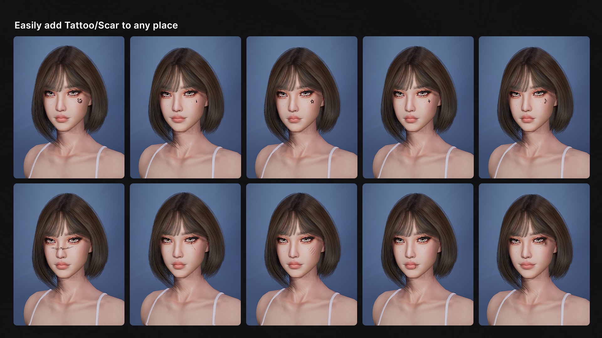 Cyberpunk Street Fighter - Game Ready Low-poly 3D model_21