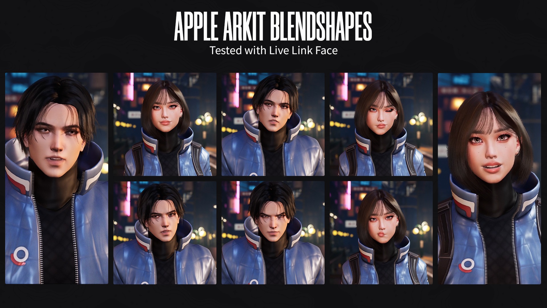 Cyberpunk Street Fighter - Game Ready Low-poly 3D model_8