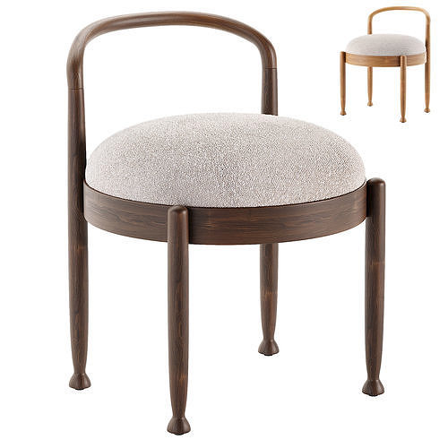Bassey Accent Chair 3D model