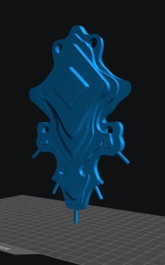 mostima dress accesories bottom part  3D print model_3