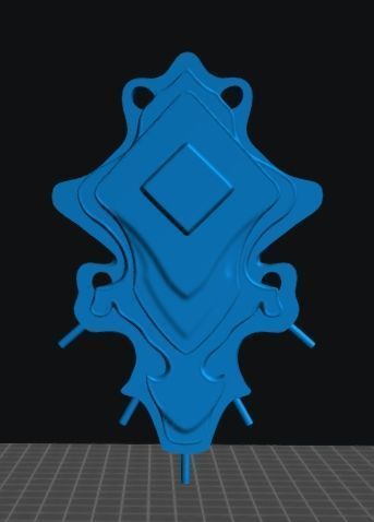 mostima dress accesories bottom part  3D print model_2