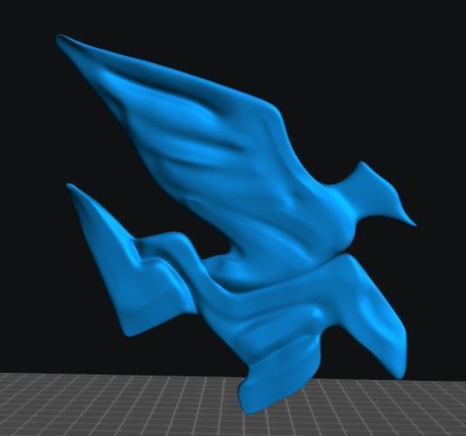 mostima coat accesories brooch  3D print model_2