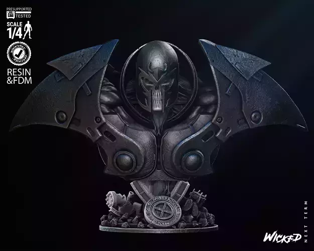 Wicked Marvel Onslaugh Bust