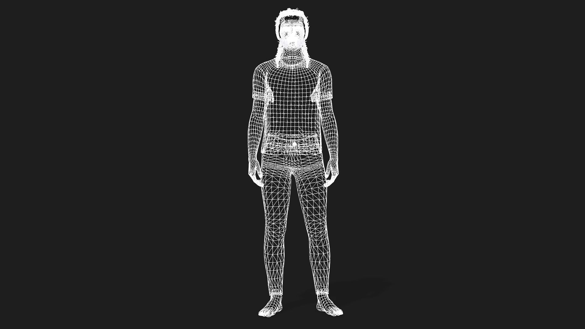 3D Male Character Fully Rigged and Game-Ready 3D model_9