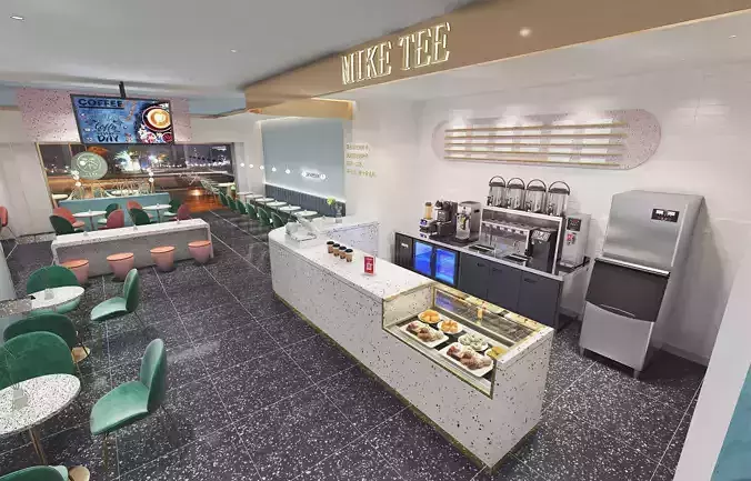 Bakery 45 3D model