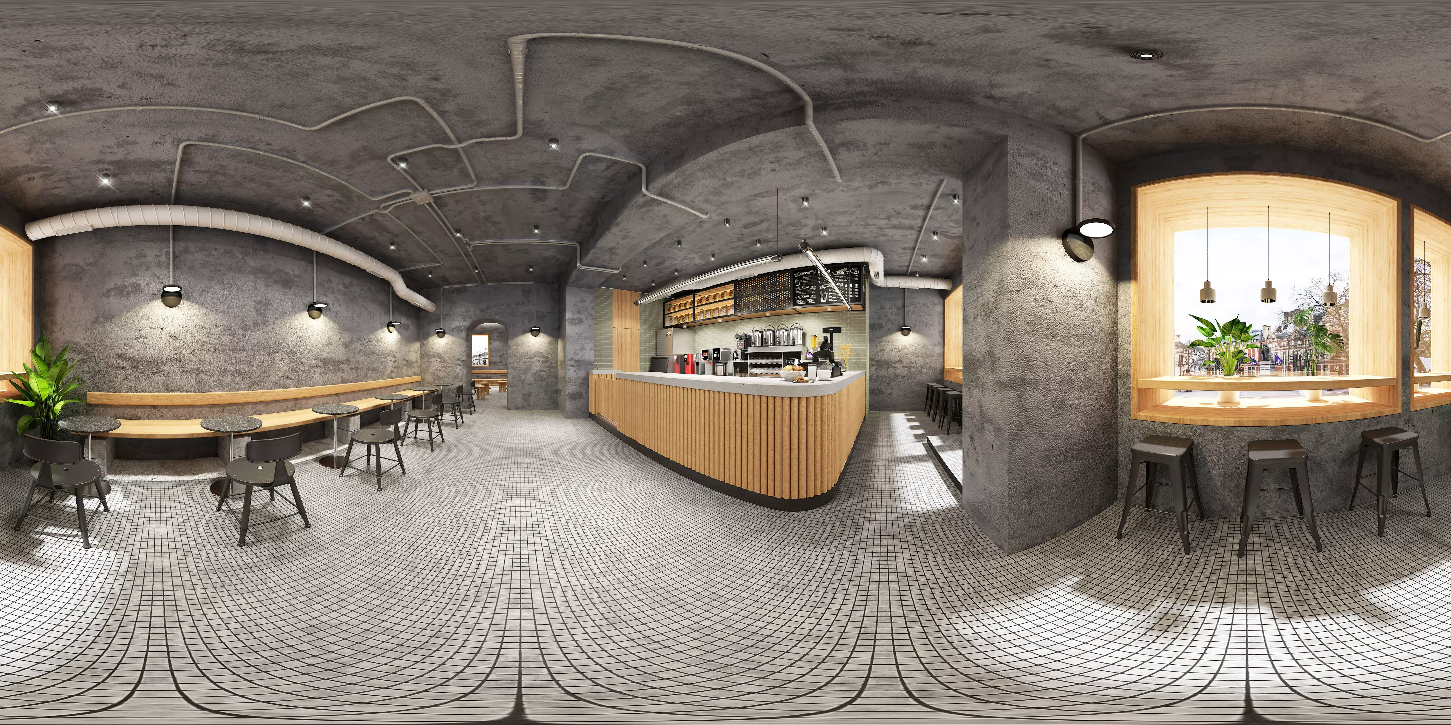 Coffee shop 41 3D model