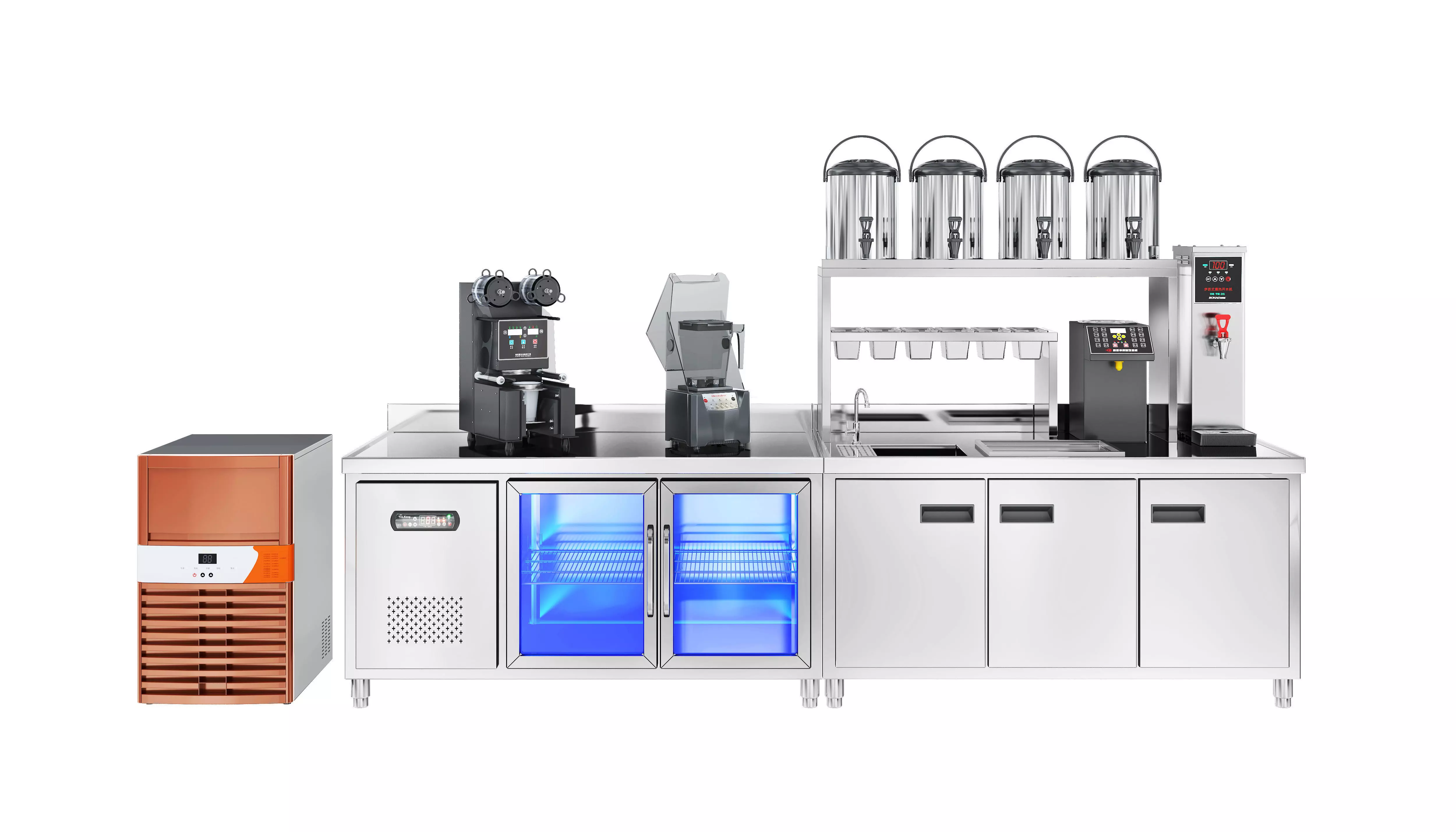 Coffee equipment 37 3D model_0