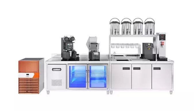 Coffee equipment 37 3D model
