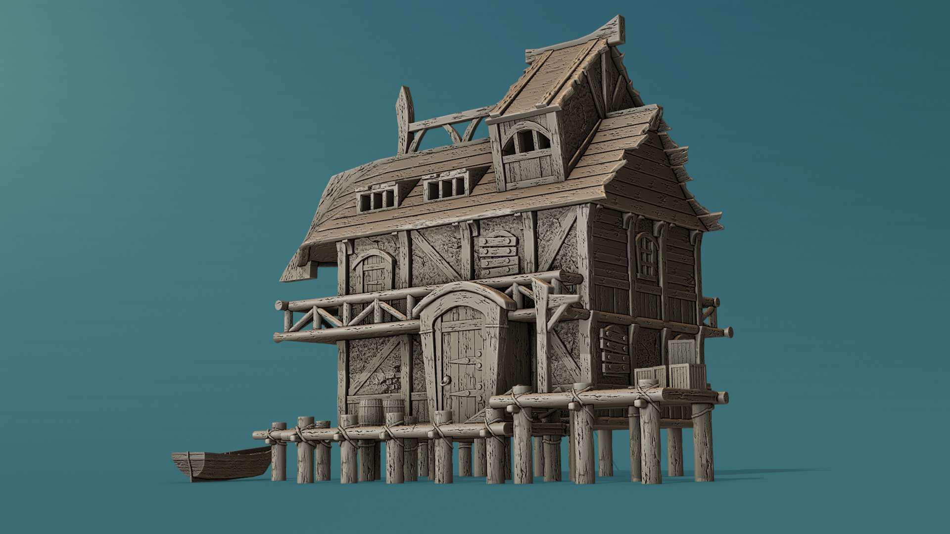 The Pirate Lair 3D print model_1