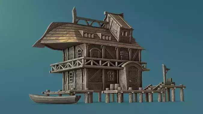 The Pirate Lair 3D print model