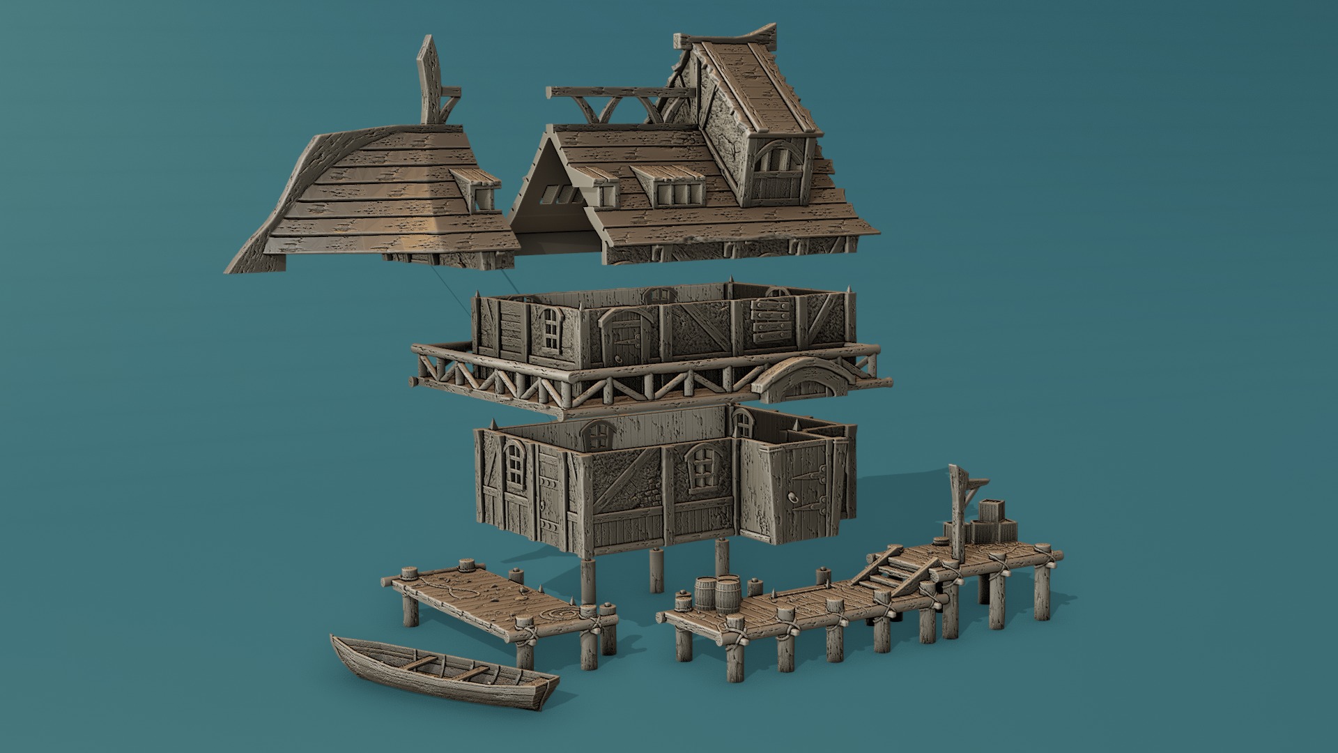The Pirate Lair 3D print model_5