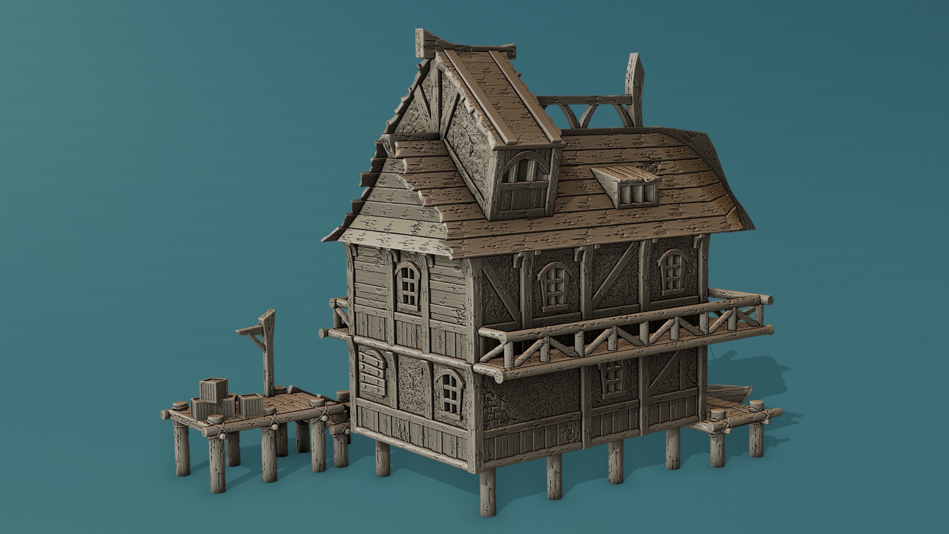 The Pirate Lair 3D print model_4