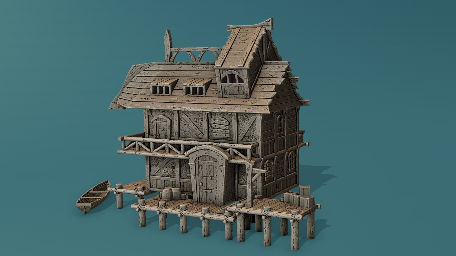 The Pirate Lair 3D print model_2