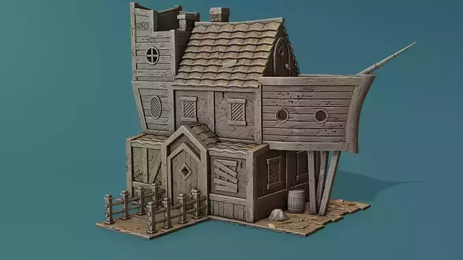 Tavern 3D print model