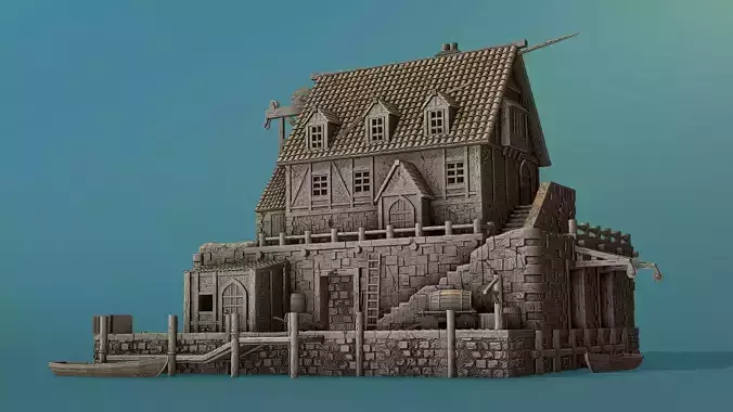 Port- 3D print model