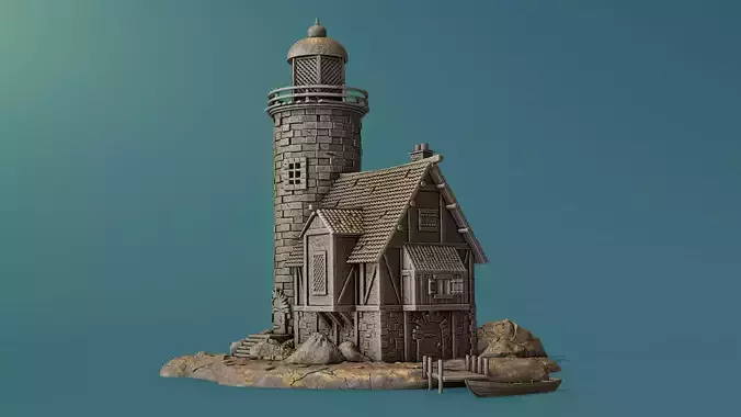 Lighthouse 3D print model