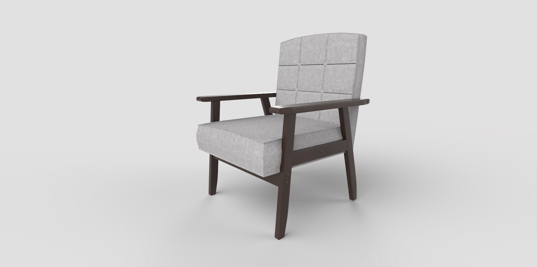 Luxurious 3D Modeled Sofa - High-Detail Cushion and Boxwood 3D model_2