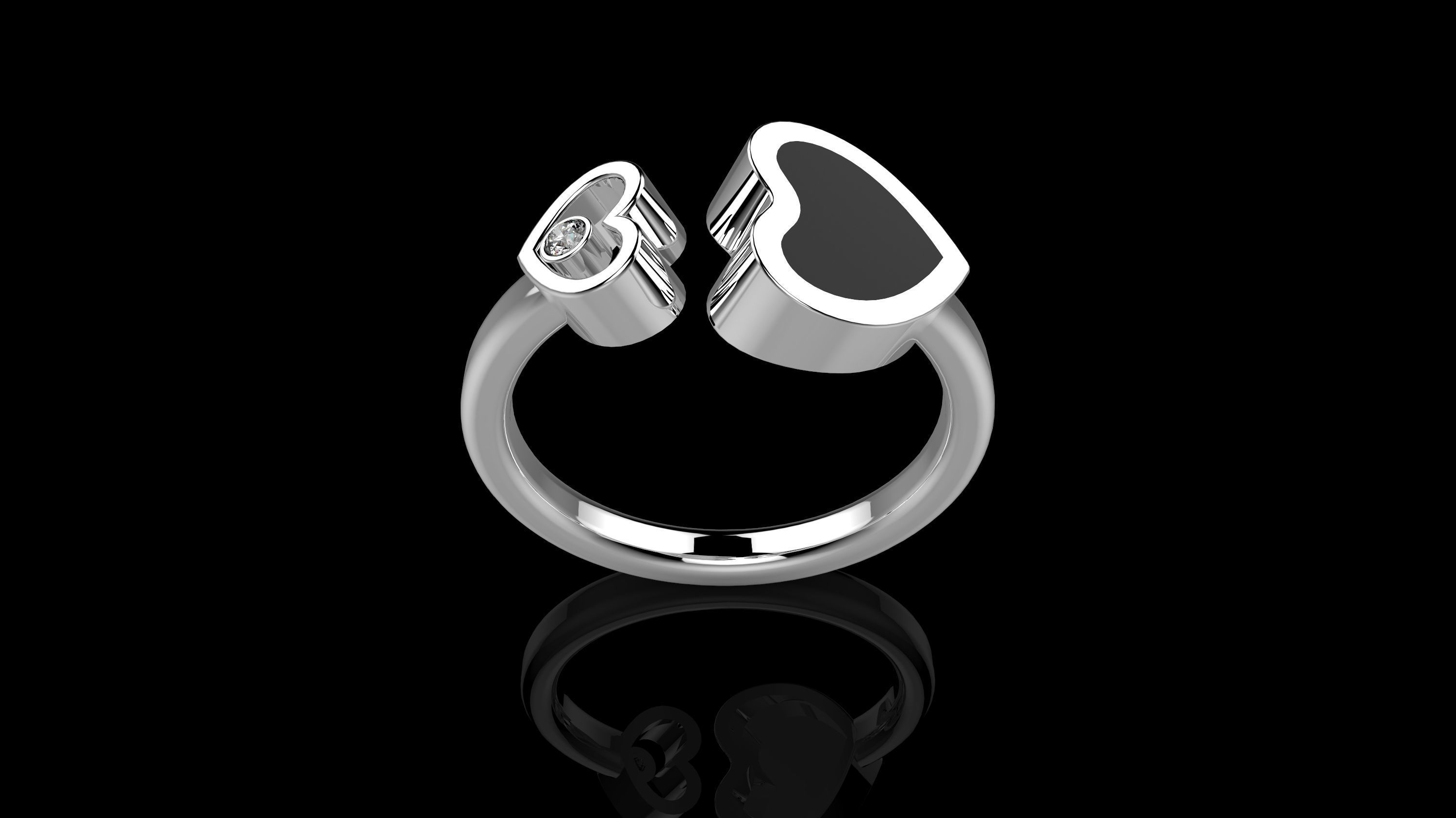K RINGS CHOP N2 3D print model_3