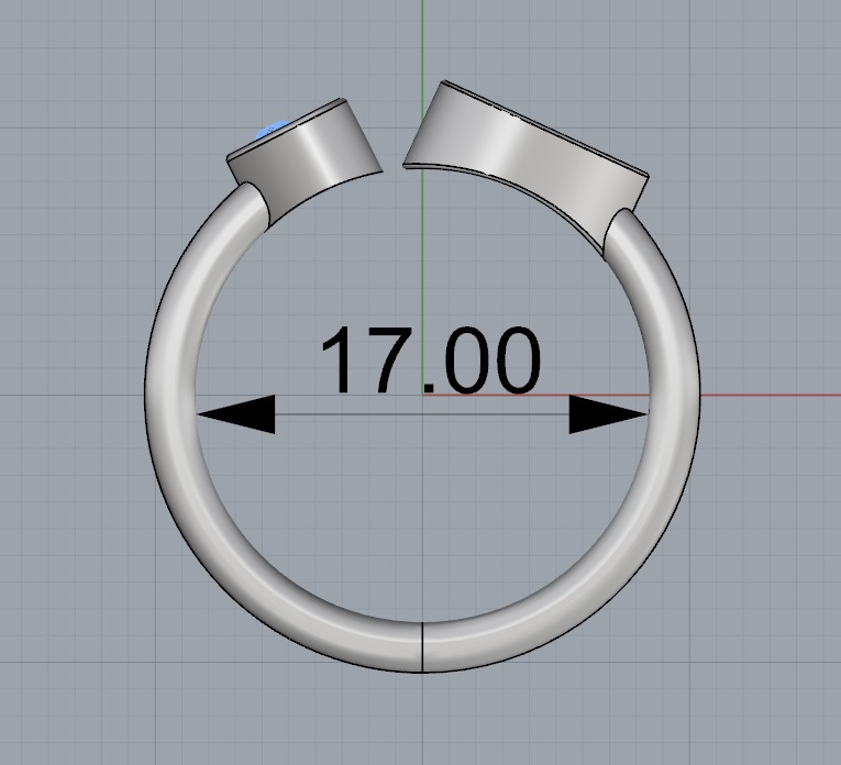 K RINGS CHOP N2 3D print model_4