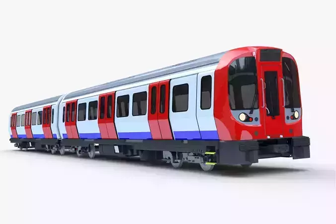 London underground exterior 3D model