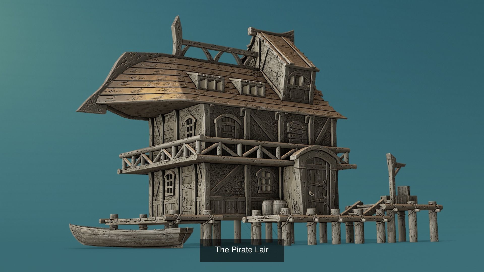 Pirates - the call of the sea 3D Model Collection_4
