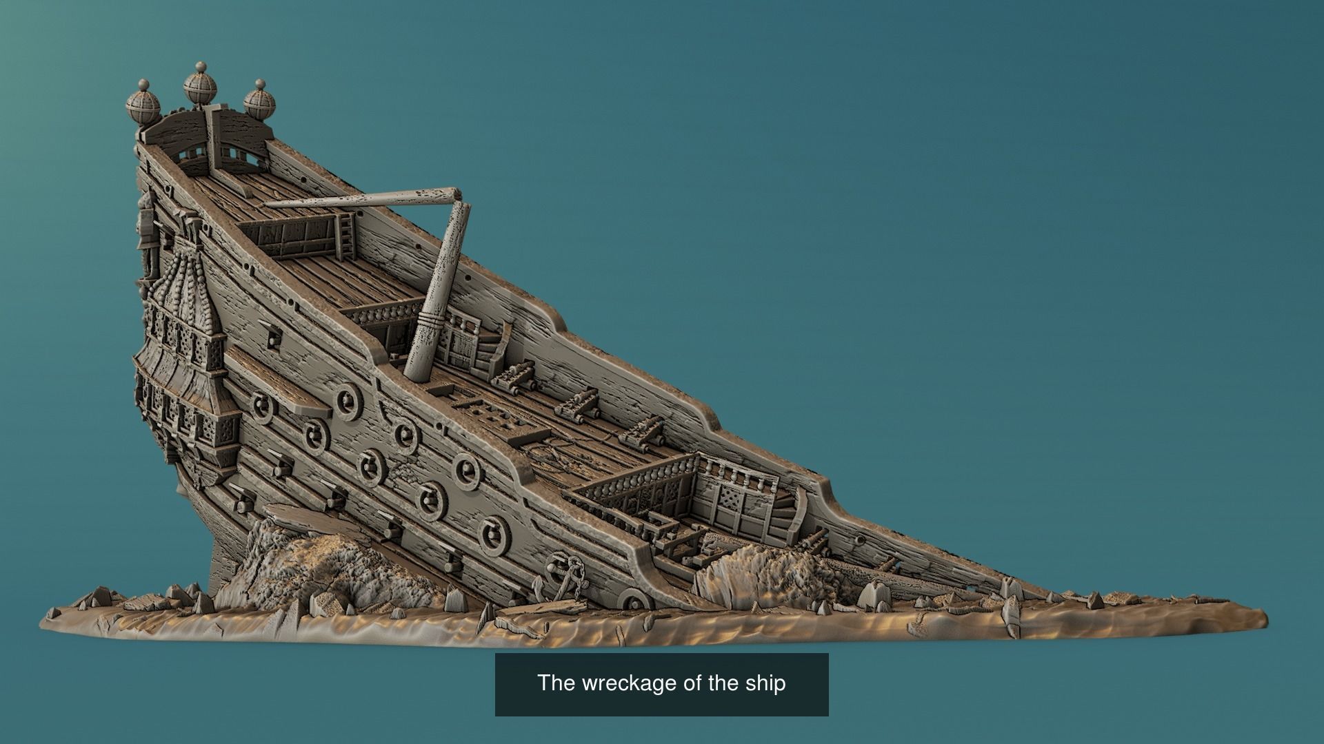 Pirates - the call of the sea 3D Model Collection_2