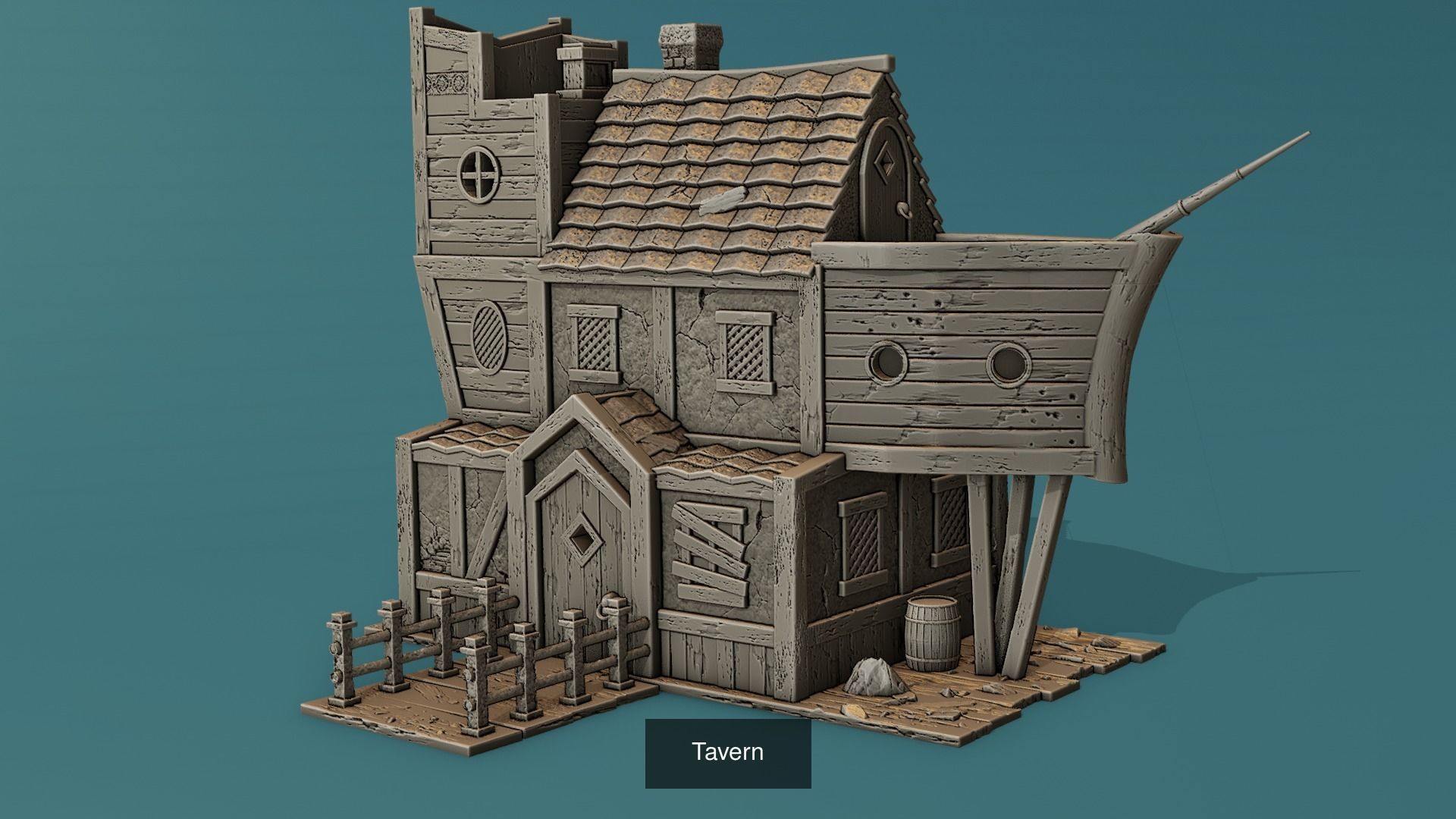 Pirates - the call of the sea 3D Model Collection_6