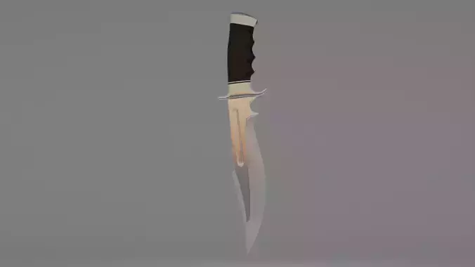 Tactical knife for tactic games and to the 3D printing